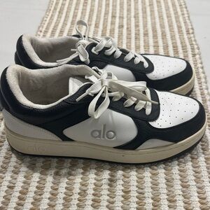 ALO Yoga Black and White Women's Shoes